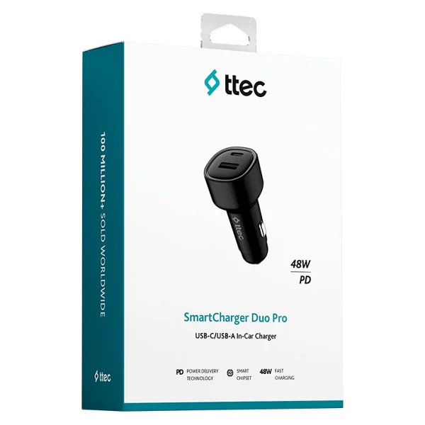 Ttec Smartcharger Duo 2ckp02s 48 W Hızlı Araç Şarj Aleti - Görsel 5