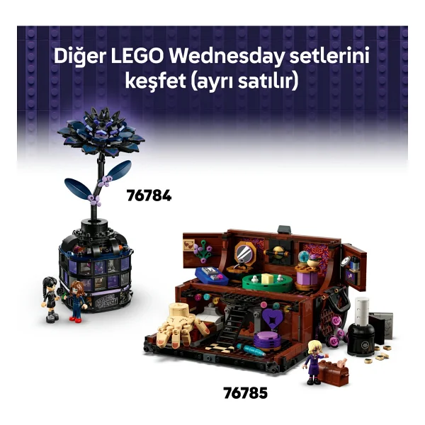 Lego 76786 Wednesday Morticia'nın Evi - Görsel 9