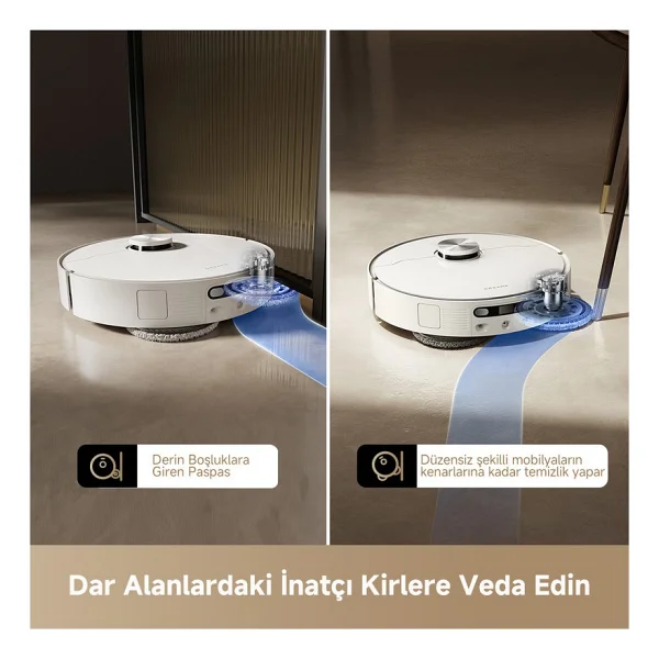 Dreame L40 Ultra Ae Çöp İstasyonlu Akıllı Robot Süpürge - Görsel 4
