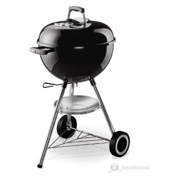 Weber Classic Kettle 47 Cm Siyah Kömürlü Mangal - Görsel 2