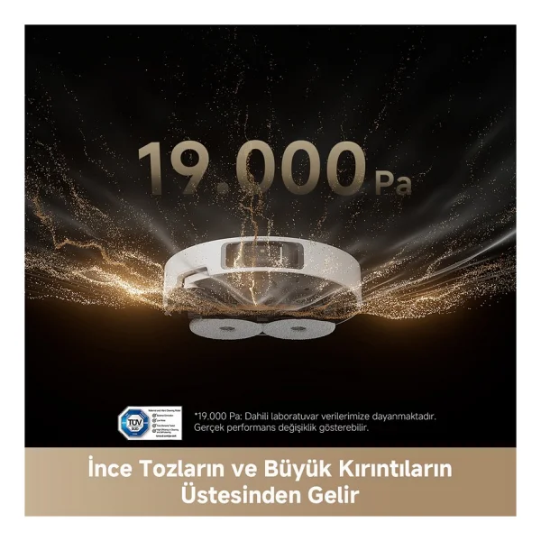 Dreame L40s Pro Ultra Çöp İstasyonlu Akıllı Robot Süpürge - Görsel 2