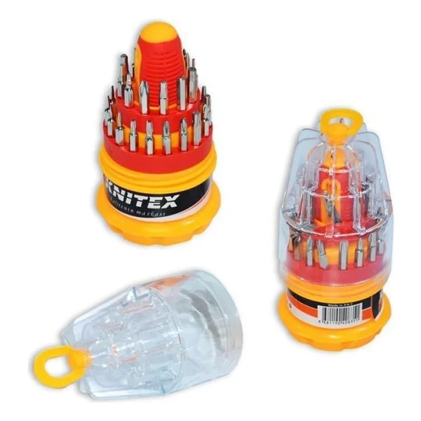 Knitex Ktx-2686 31 Parça Bits Uçlu Mini Tornavida Seti - Görsel 2