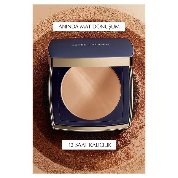 Estee Lauder Double Wear Stay İn Place Matte Spf 10 2c2 Pale Almond 12 Gr Pudra Fondöten - Görsel 5