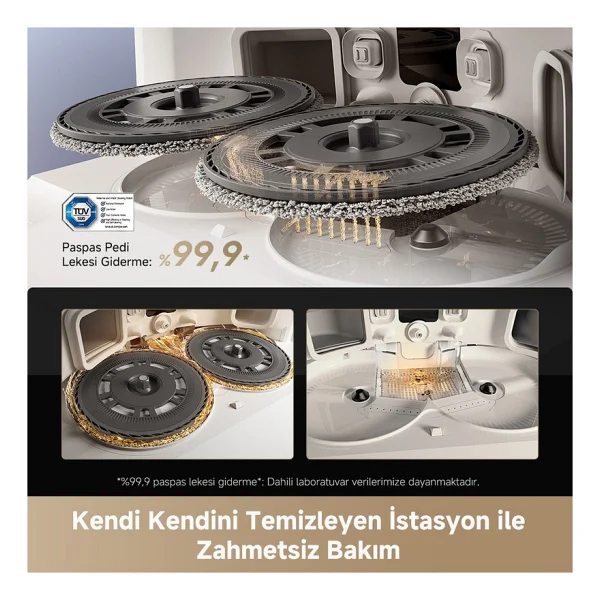 Dreame L40s Pro Ultra Çöp İstasyonlu Akıllı Robot Süpürge - Görsel 8
