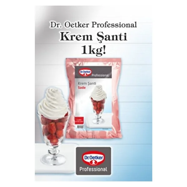 Dr. Oetker Sade 1 Kg Toz Krem Şanti - Görsel 3