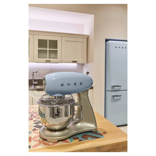 Smeg Smf02pbeu Retro Mavi 800 W 4.8 Lt Hamur Yoğurma Makinesi - Görsel 3
