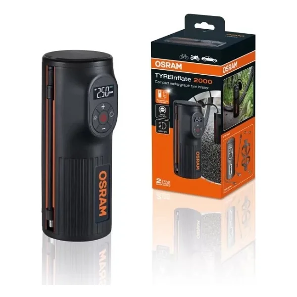 Osram Tyreinflate 2000 Araç Kompresörü - Görsel 6