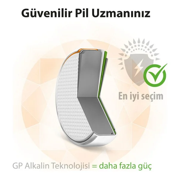 Gp A76 Lr44 1.5v 10'lu Alkalin Düğme Pil - Görsel 6