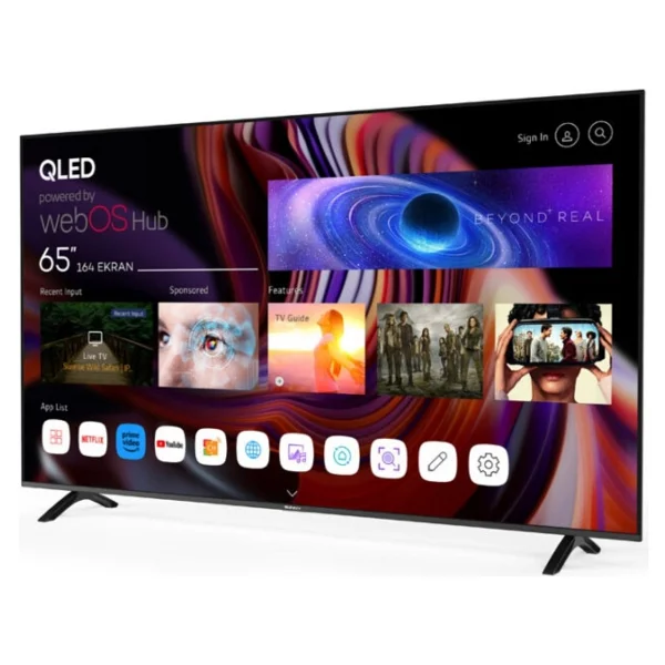Sunny Sn65qmn252 4K Ultra HD 65" 165 Ekran Uydu Alıcılı Webos Smart QLED TV - Görsel 5