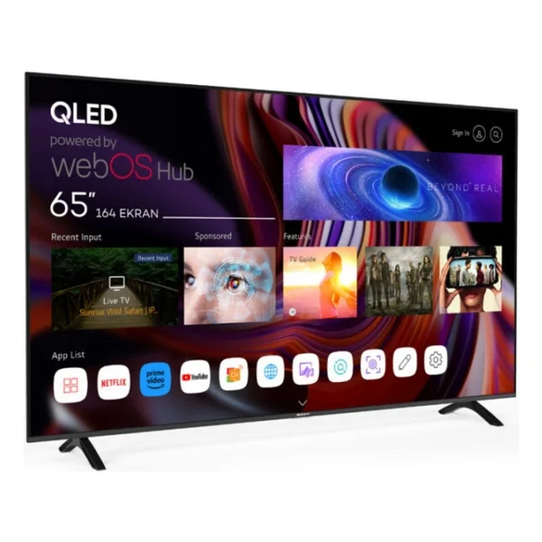 Sunny Sn65qmn252 4K Ultra HD 65" 165 Ekran Uydu Alıcılı Webos Smart QLED TV - Görsel 6