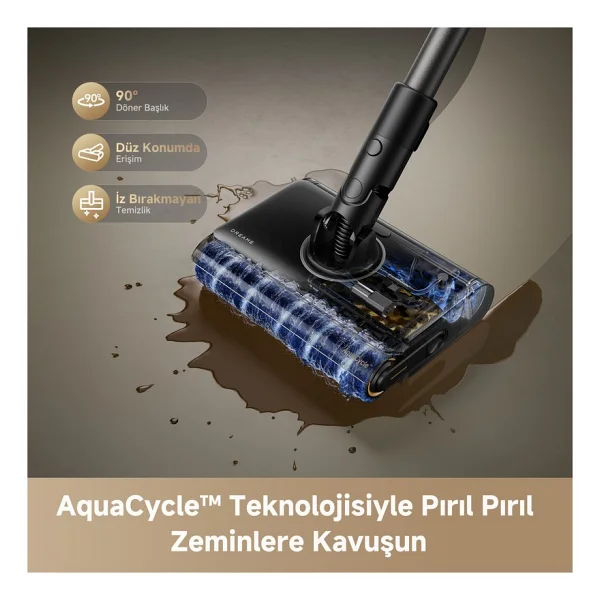 Dreame R20 Ultra Aquacycle Islak Kuru Şarjlı Dikey Süpürge - Görsel 2