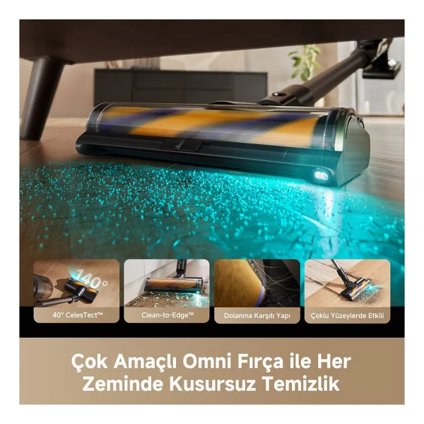 Dreame R20 Ultra Aquacycle Islak Kuru Şarjlı Dikey Süpürge - Görsel 4
