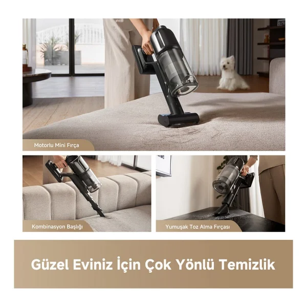 Dreame R20 Ultra Aquacycle Islak Kuru Şarjlı Dikey Süpürge - Görsel 8