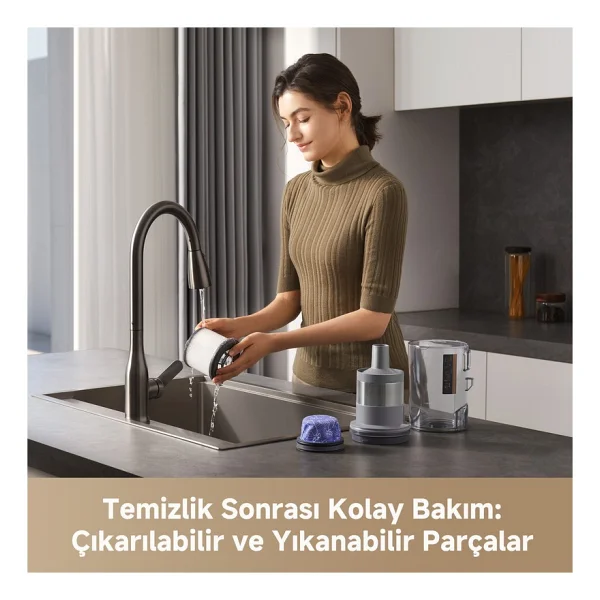 Dreame R20 Ultra Aquacycle Islak Kuru Şarjlı Dikey Süpürge - Görsel 9