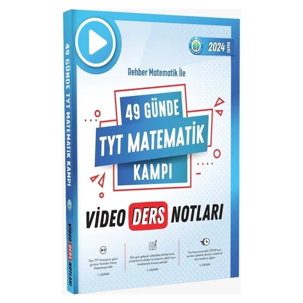 Rehber Matematik Yayınları Tyt 49 Günde Matematik Kampı Video Ders Notları - Görsel 2