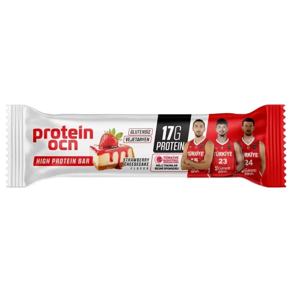 Proteinocean Çilekli Cheesecake Protein Bar 50 G (2 Adet) - Görsel 2
