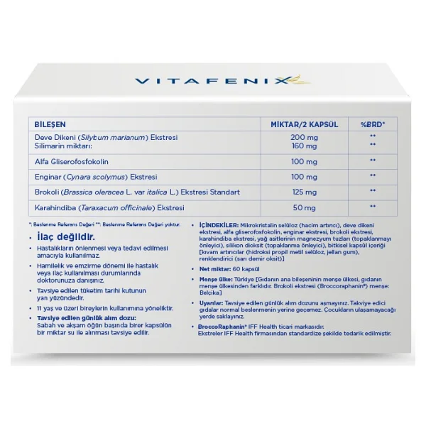 Vitafenix Brokolive 60 Kapsül - Görsel 10