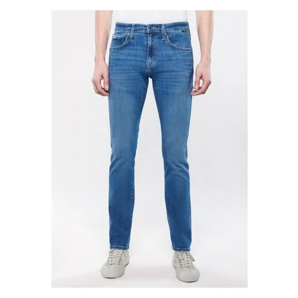 Mavi Marcus Premium Blue 00351-83710 Açık Indigo Mavisi Erkek Straight Jean - Görsel 10