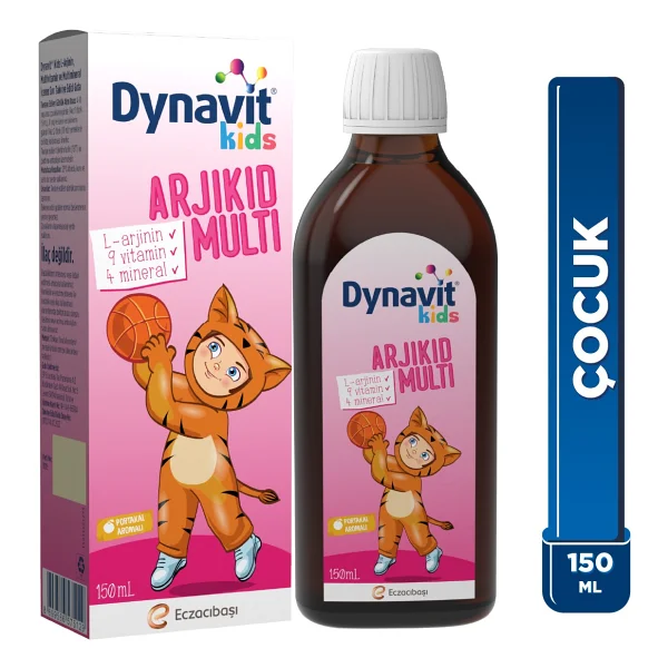 Dynavit Kids Arjikid Multi Şurup 150 ml - Görsel 8