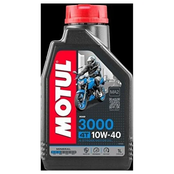Motul 3000 10w40 4t Motosiklet Motor Yağı 12 Adet 12l Yüksek Performans Ve Dayanıklılık - Görsel 4