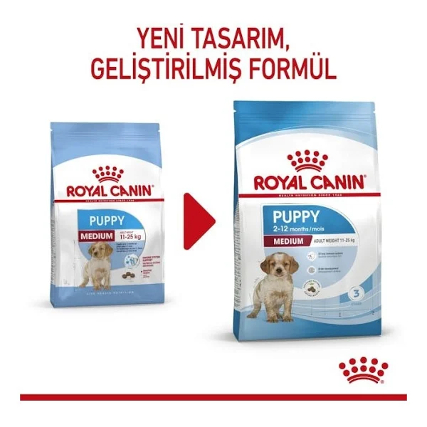Royal Canin Medium Puppy 4 Kg Orta Irk Yavru Köpek Maması - Görsel 2