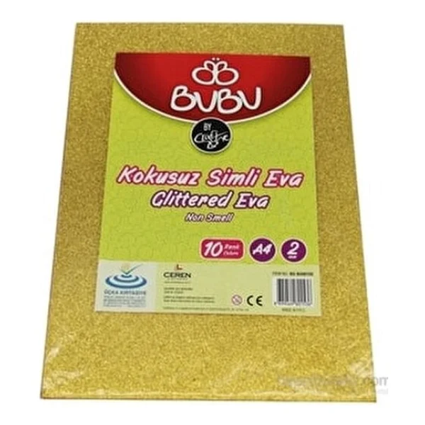 Bu-Bu Eva Simli 20x30 Cm 10 Renk Bubu-Ev0037 - Renkli - Görsel 2