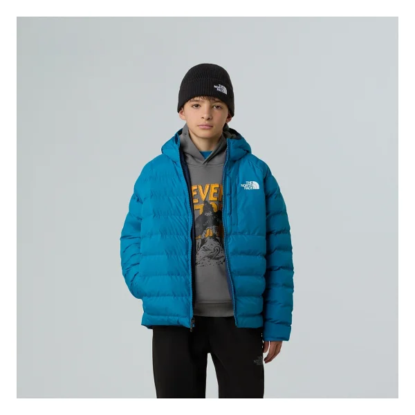 The North Face Perrito Nf0a88twbom1 Kapüşonlu Çift Taraflı Lacivert Çocuk Mont - Görsel 2