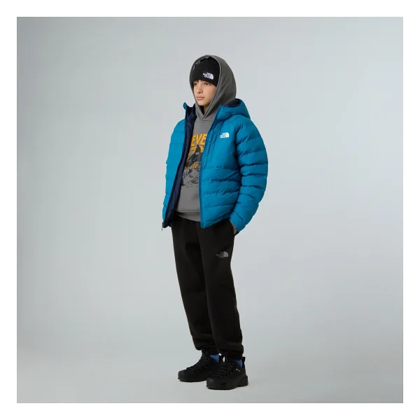 The North Face Perrito Nf0a88twbom1 Kapüşonlu Çift Taraflı Lacivert Çocuk Mont - Görsel 3