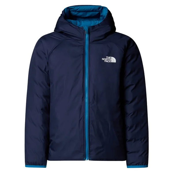 The North Face Perrito Nf0a88twbom1 Kapüşonlu Çift Taraflı Lacivert Çocuk Mont - Görsel 4