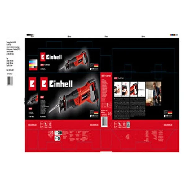 Einhell Te-Ap 750 E 750 W Elektrikli Tilki Kuyruğu Testere - Görsel 5