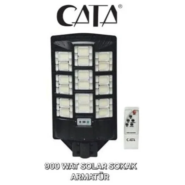 Cata Supernova Ct-4644 900 W Sensörlü Güneş Enerjili Sokak Armatürü - Görsel 8