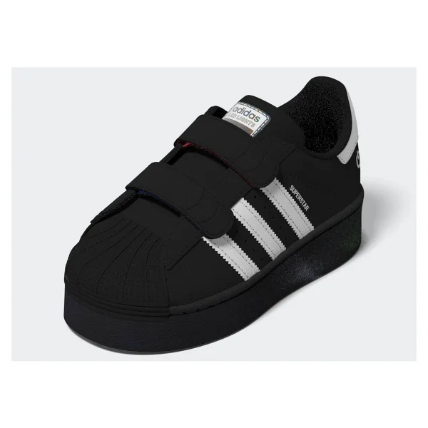 Adidas Superstar Led Lights Comfort Closure JI0507 Siyah-Beyaz Bebek Spor Ayakkabı - Görsel 3