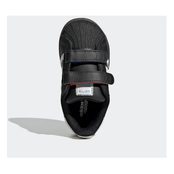 Adidas Superstar Led Lights Comfort Closure JI0507 Siyah-Beyaz Bebek Spor Ayakkabı - Görsel 5
