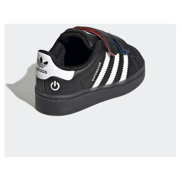 Adidas Superstar Led Lights Comfort Closure JI0507 Siyah-Beyaz Bebek Spor Ayakkabı - Görsel 9