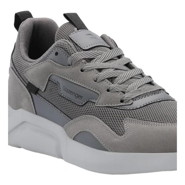 Slazenger Option Koyu Gri Erkek Sneaker - Görsel 9