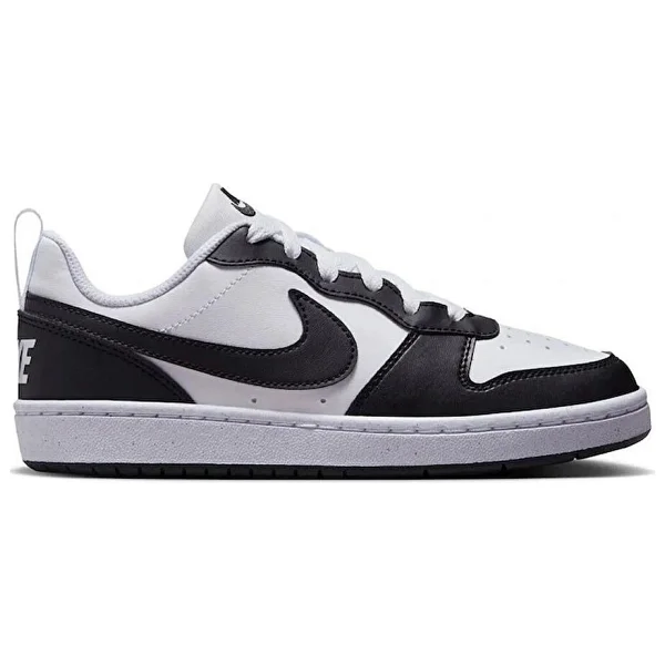 Nike Court Borough Low Recraft Gs Dv5456-131 Siyah-Beyaz Çocuk Spor Ayakkabı - Görsel 6