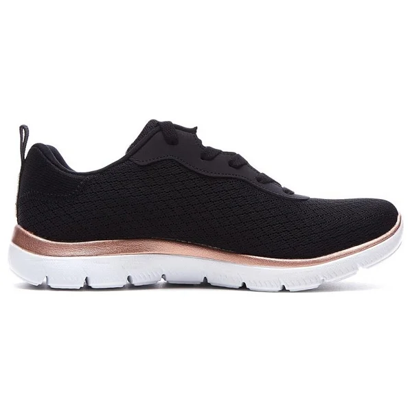 Skechers Summits 88888316TK BKRG Siyah-Beyaz Kadın Spor Ayakkabı - Görsel 7