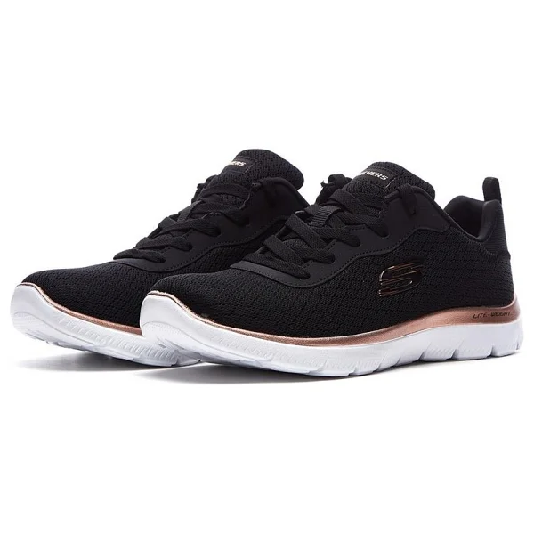 Skechers Summits 88888316TK BKRG Siyah-Beyaz Kadın Spor Ayakkabı - Görsel 8