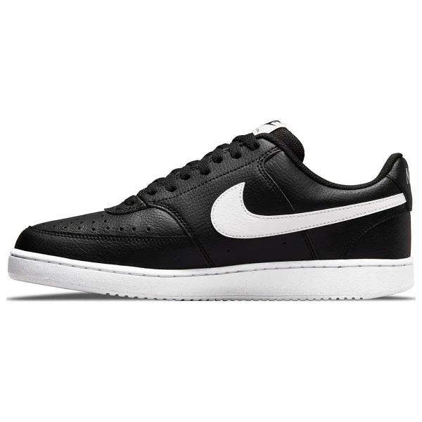 Nike Court Vision Low Next Nature Dh2987-001 Siyah-Beyaz Erkek Spor Ayakkabı - Görsel 7