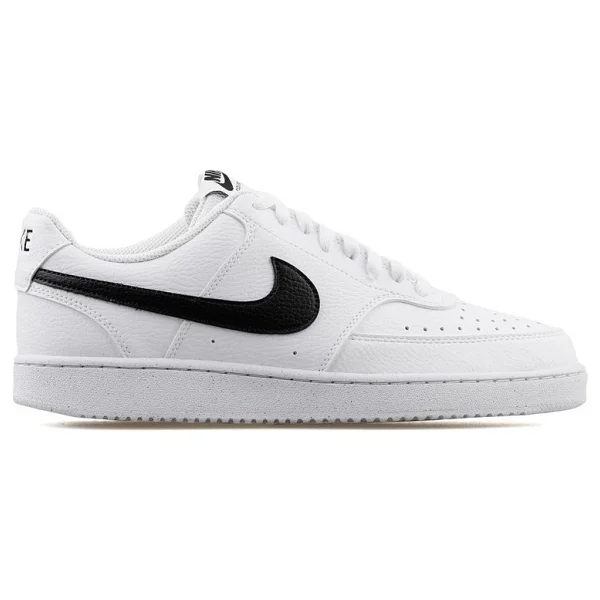 Nike Court Vision Low Next Nature Dh2987-101 Beyaz-Siyah Erkek Spor Ayakkabı - Görsel 8