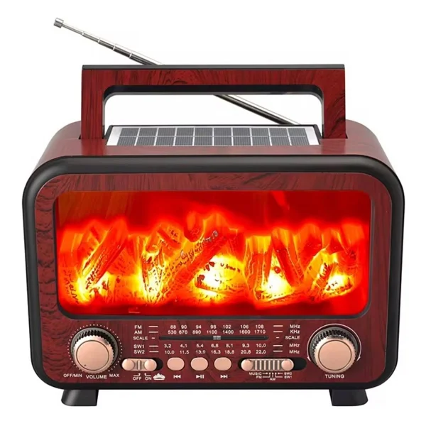 Everton Rt-754 Solar Bluetooth Nostaljik Radyo - Görsel 4