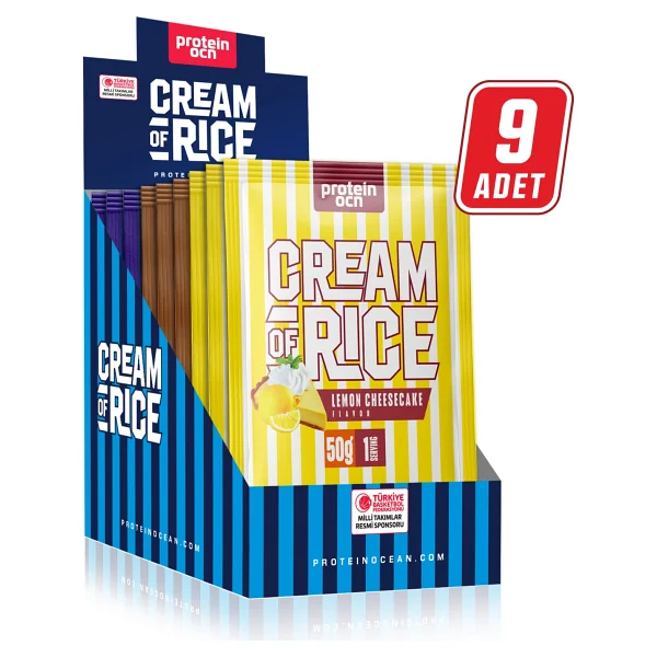 Proteinocean Cream Of Rice 50 Gr 9 Adet Öğün Tozu - Görsel 4