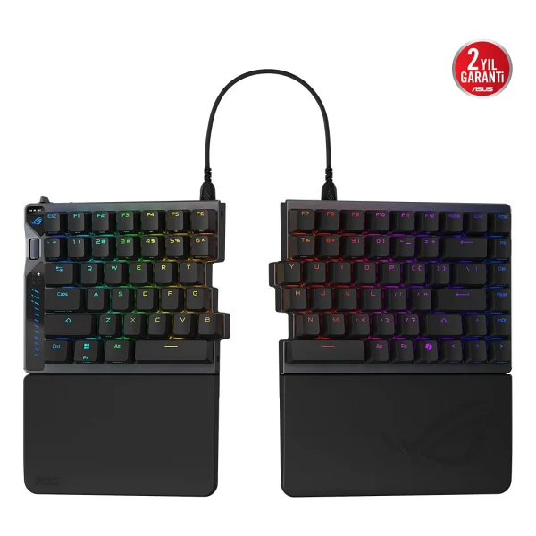 Asus Rog Falcata RGB %75 Tkl Hfx V2 Magnetic Switch Kablolu/Kablosuz Mekanik Oyuncu Klavyesi - Görsel 5