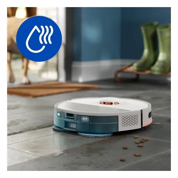 Philips Homerun 5000 Serisi Xu5100/20 Beyaz Çöp İstasyonlu Akıllı Robot Süpürge - Görsel 3