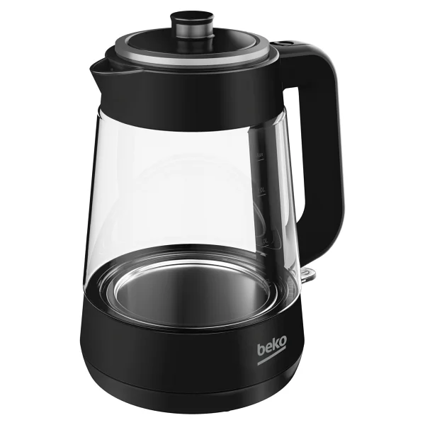 Beko Cm 5964 B Floral Siyah 1900 W Cam Demlikli Çay Makinesi - Görsel 9