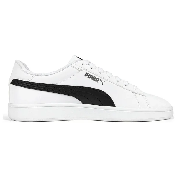 Puma Smash 3.0 Buck 392336-08 Beyaz-Siyah Spor Ayakkabı - Görsel 10