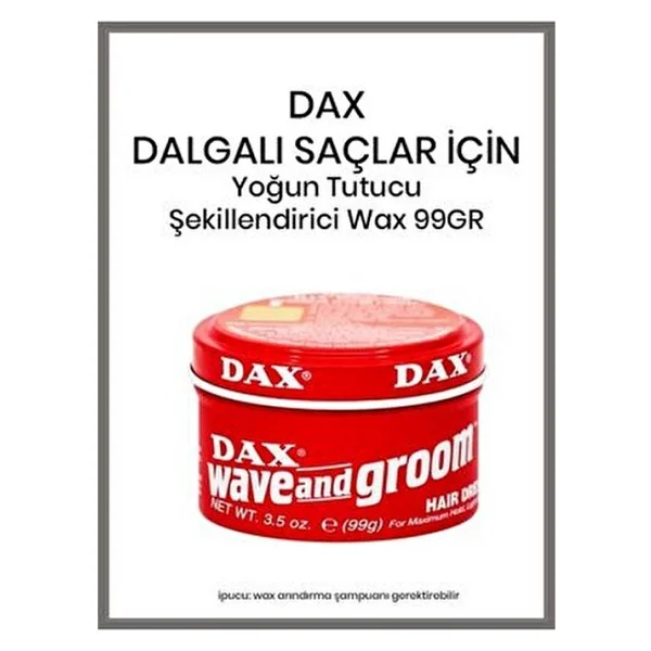 DAX Wave & Groom Saç Bakım Ürünü 99 Gr Doğal Yağlarla Bukleleri Belirginleştirir - Görsel 2