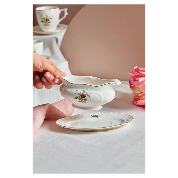 Karaca Vintage Rose 11.5 Cm Sosluk - Görsel 6