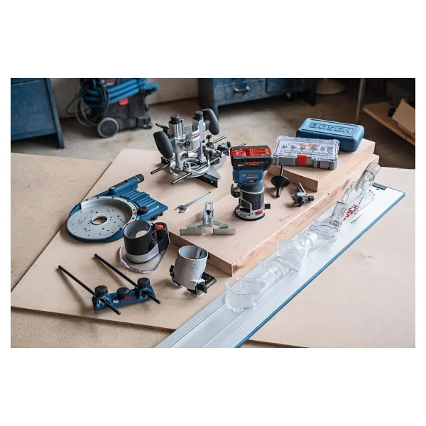 Bosch Gkf 18v-8 + Te 600 Akülü Dik Freze L-Boxx (Solo) 06016c2003 - Görsel 4