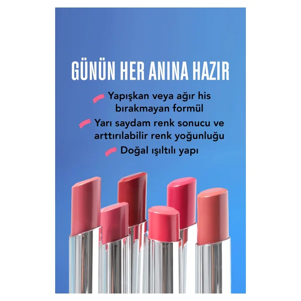 Flormar Sheer Up Parlak Bitişli Nemlendirici 002 So You Stick Ruj - Görsel 3